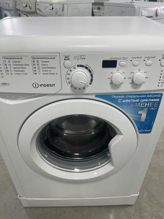 	 	  стиральная машина  indesit  б/у код 27613